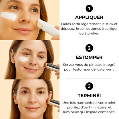 Fond de teint 2-en-1 avec pinceau intégré – KYIABEAUTE™