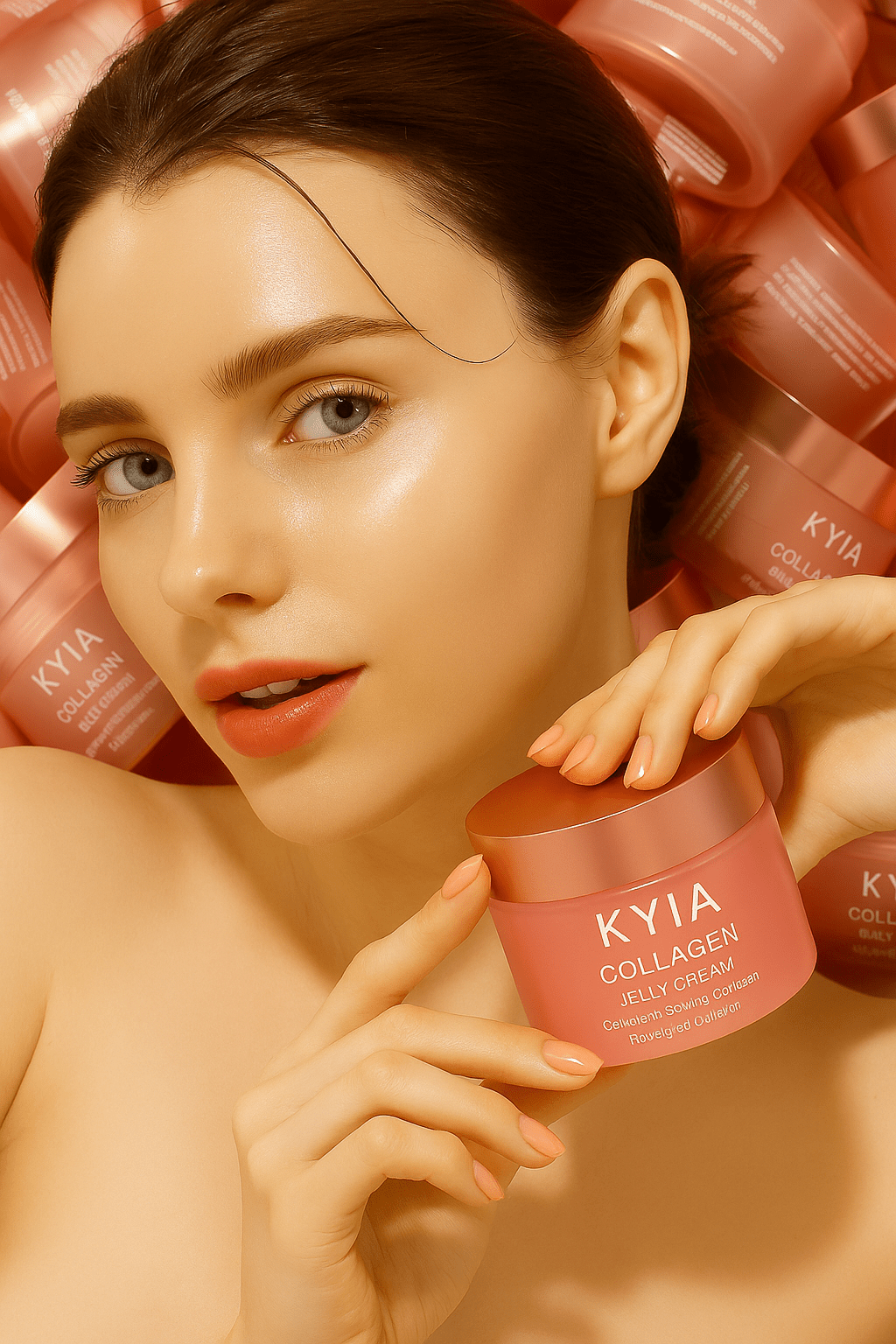 Crème gelée au collagène et à la niacinamide - Kyia - Beaute