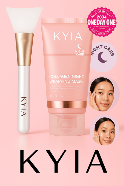 Masque enveloppant de nuit au collagène