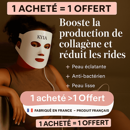 Masque LED de Luminothérapie 7-en-1 - KYIA® LED