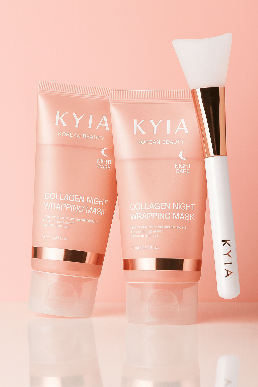 Masque enveloppant de nuit au collagène