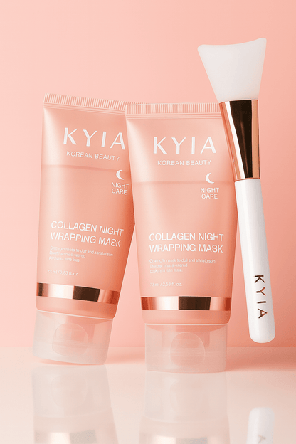 Masque enveloppant de nuit au collagène