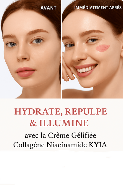 Crème gelée au collagène et à la niacinamide