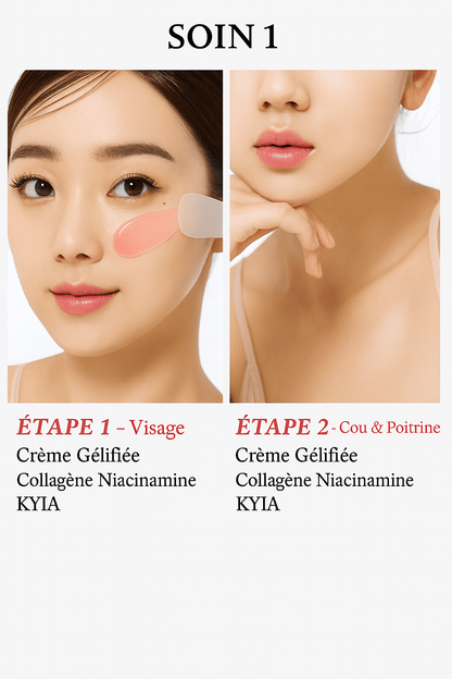 Crème gelée au collagène et à la niacinamide