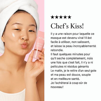 Masque enveloppant de nuit au collagène - Kyia - Beaute