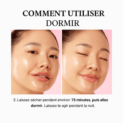 Masque enveloppant de nuit au collagène - Kyia - Beaute