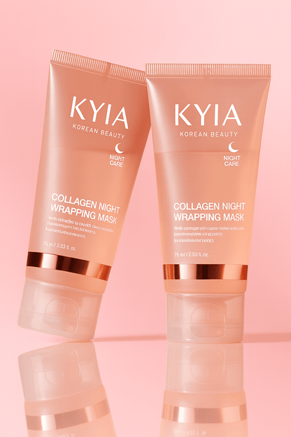 Masque enveloppant de nuit au collagène