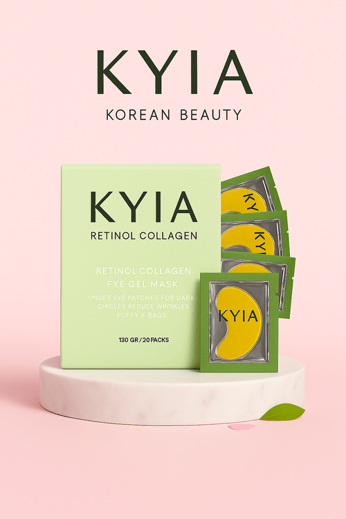 Patchs pour les yeux au collagène Kyia pour les cernes et les poches - Kyia - Beaute
