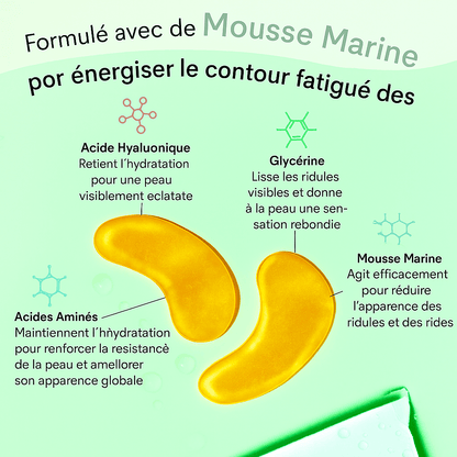 Patchs pour les yeux au collagène Kyia pour les cernes et les poches - Kyia - Beaute