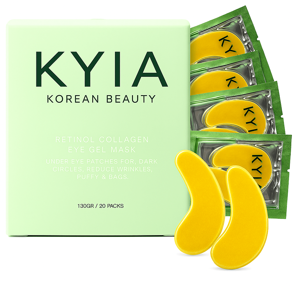 Patchs pour les yeux au collagène Kyia pour les cernes et les poches - Kyia - Beaute