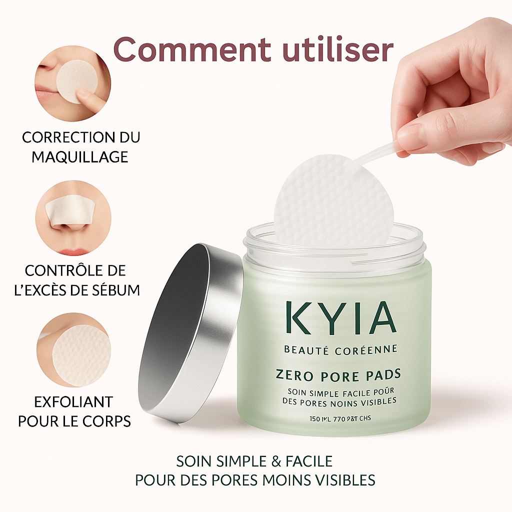 Tampons zéro pores - Kyia - Beaute